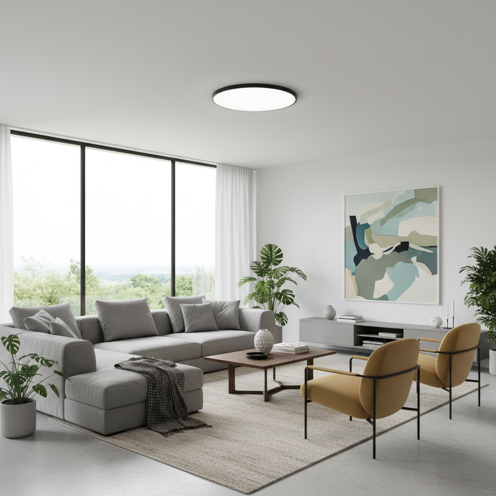 Round LED Ceiling Flush Mount Light | 18W to 72W | 5760 Lumens 240V Fixture