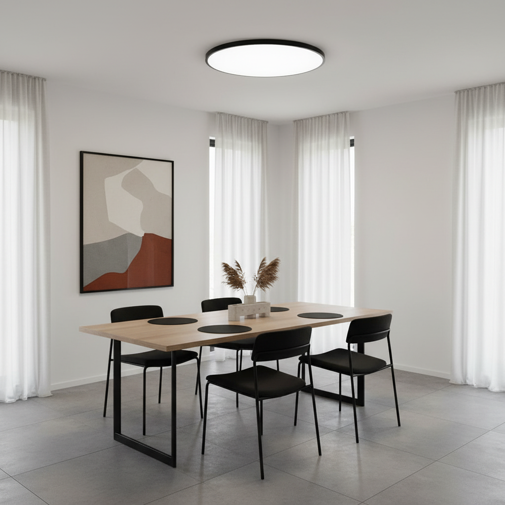 Round LED Ceiling Flush Mount Light | 18W to 72W | 5760 Lumens 240V Fixture