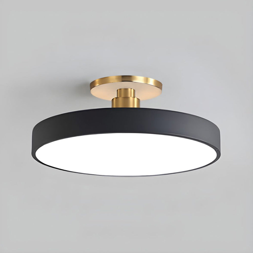 Modern Circular LED Ceiling Flush Mount | 12 to 24 Inch | 48W 7680 Lumens