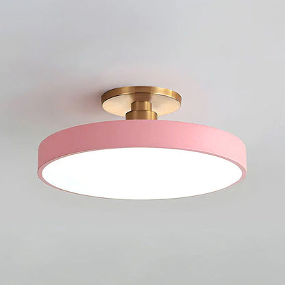 Modern Circular LED Ceiling Flush Mount | 12 to 24 Inch | 48W 7680 Lumens