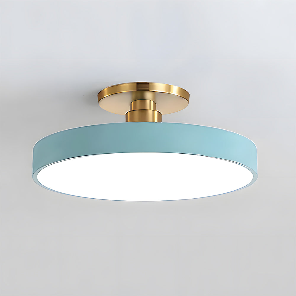 Modern Circular LED Ceiling Flush Mount | 12 to 24 Inch | 48W 7680 Lumens