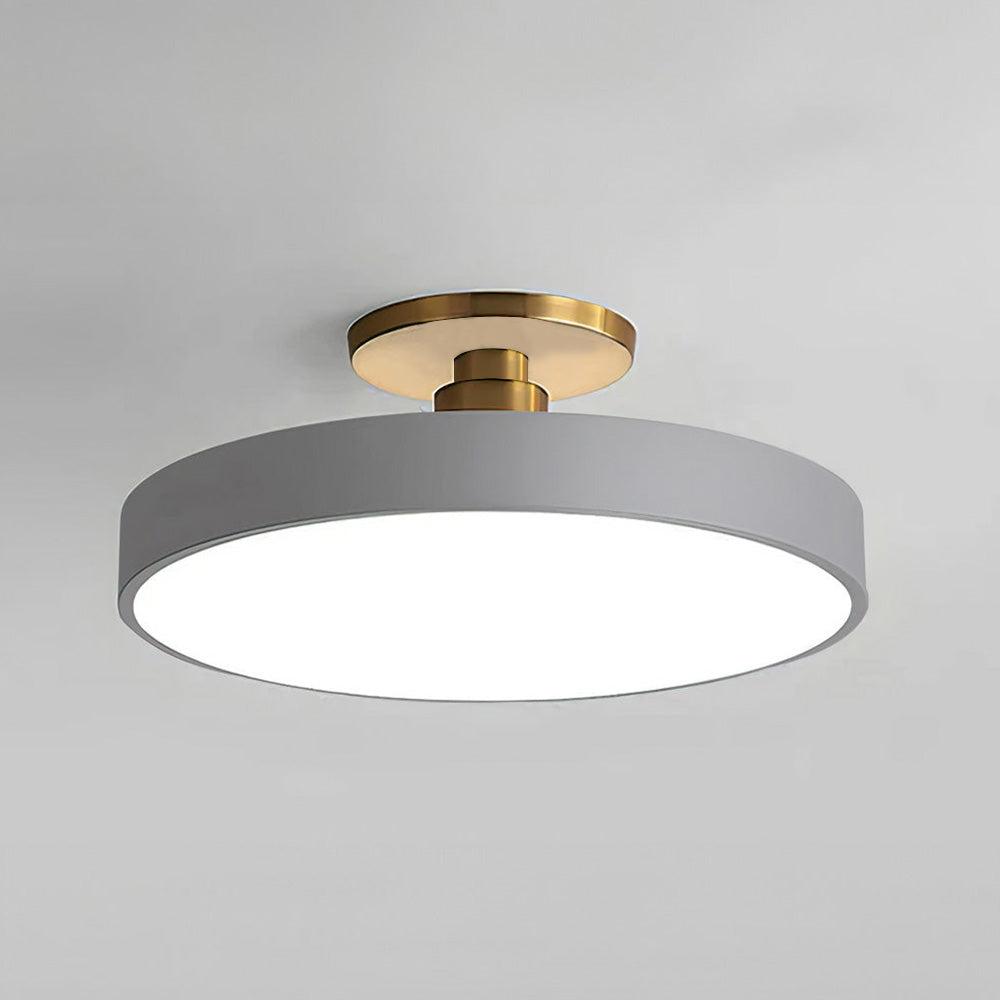 Modern Circular LED Ceiling Flush Mount | 12 to 24 Inch | 48W 7680 Lumens
