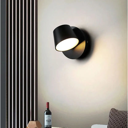 Rotatable LED Wall Lamp | Modern Adjustable Lighting