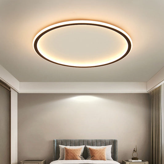 Scandinavian Round Ceiling Light | 20cm to 80cm Diameter | Warm White LED