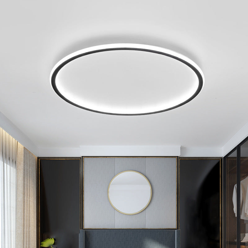 Scandinavian Round Ceiling Light | 20cm to 80cm Diameter | Warm White LED