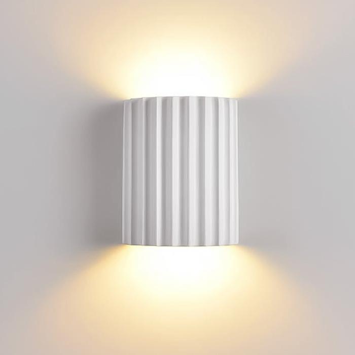 Nordic Resin Plaster Wall Light | 14cm x 16cm | G9 LED 10W | 3000K Warm Light