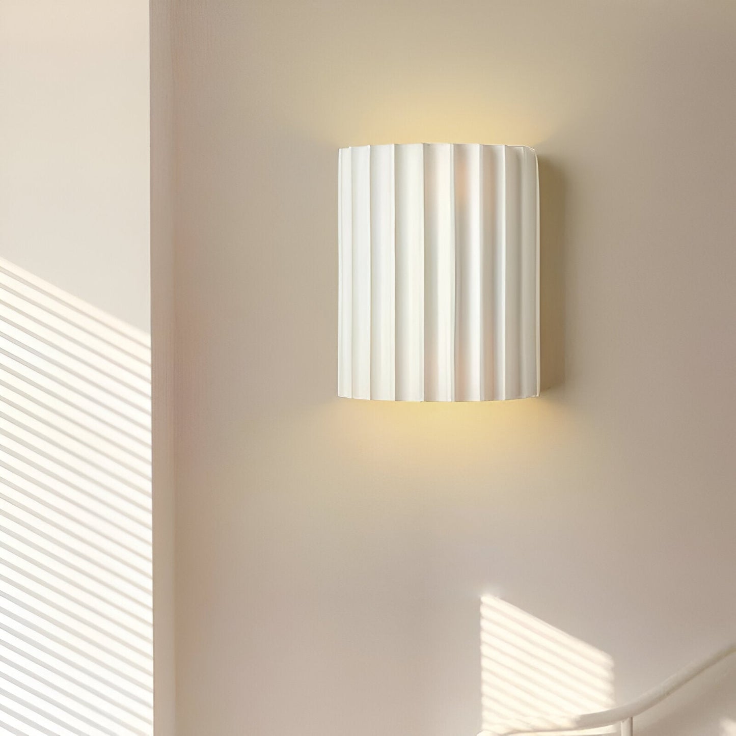 Nordic Resin Plaster Wall Light | 14cm x 16cm | G9 LED 10W | 3000K Warm Light