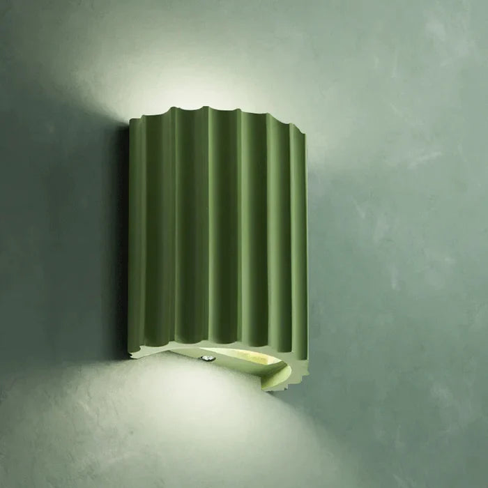 Nordic Resin Plaster Wall Light | 14cm x 16cm | G9 LED 10W | 3000K Warm Light