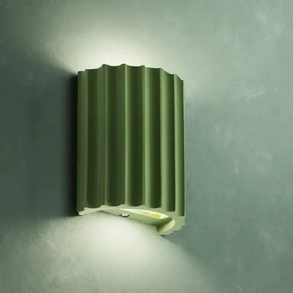 Nordic Resin Plaster Wall Light | 14cm x 16cm | G9 LED 10W | 3000K Warm Light