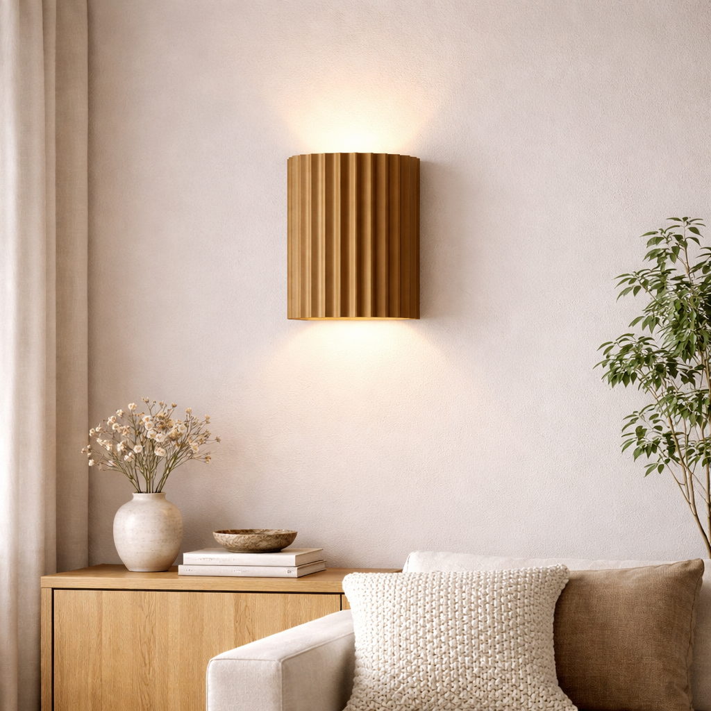 Nordic Resin Plaster Wall Light | 14cm x 16cm | G9 LED 10W | 3000K Warm Light