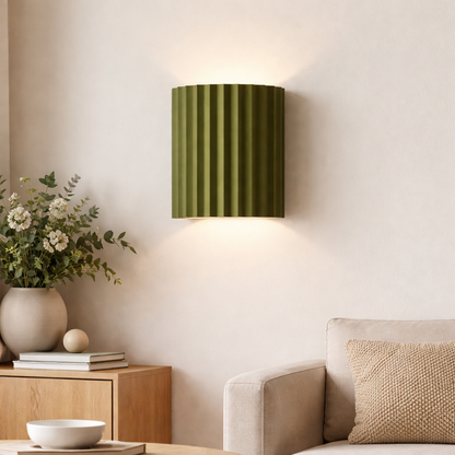 Nordic Resin Plaster Wall Light | 14cm x 16cm | G9 LED 10W | 3000K Warm Light