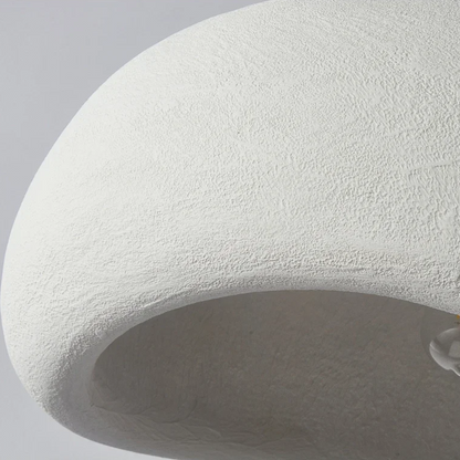 Wabi Sabi Fiberglass Pendant Light | 40cm 50cm 60cm 80cm | 3000K Warm Light