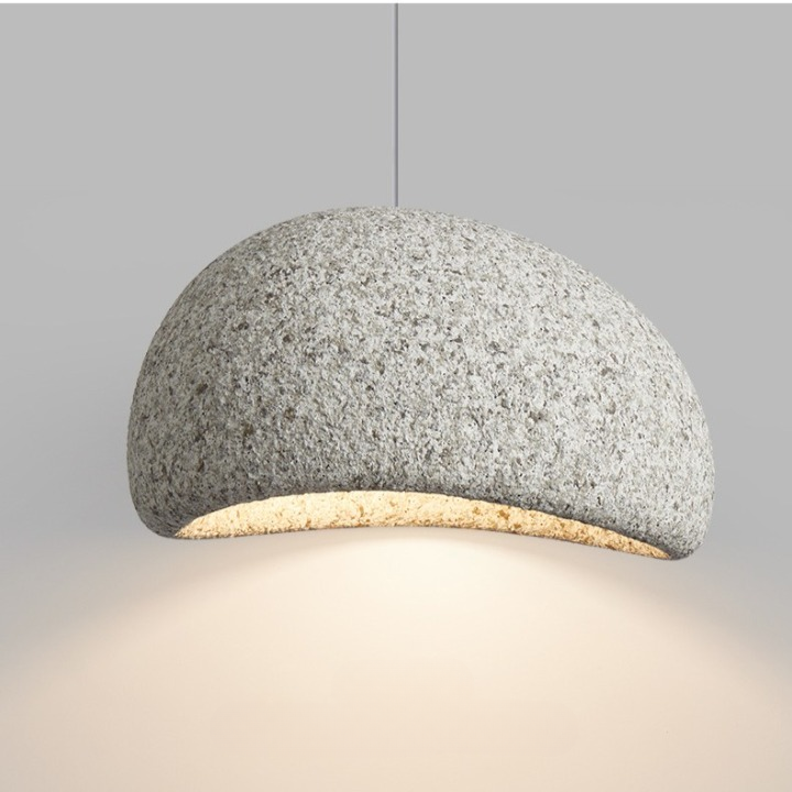 Wabi Sabi Fiberglass Pendant Light | 40cm 50cm 60cm 80cm | 3000K Warm Light
