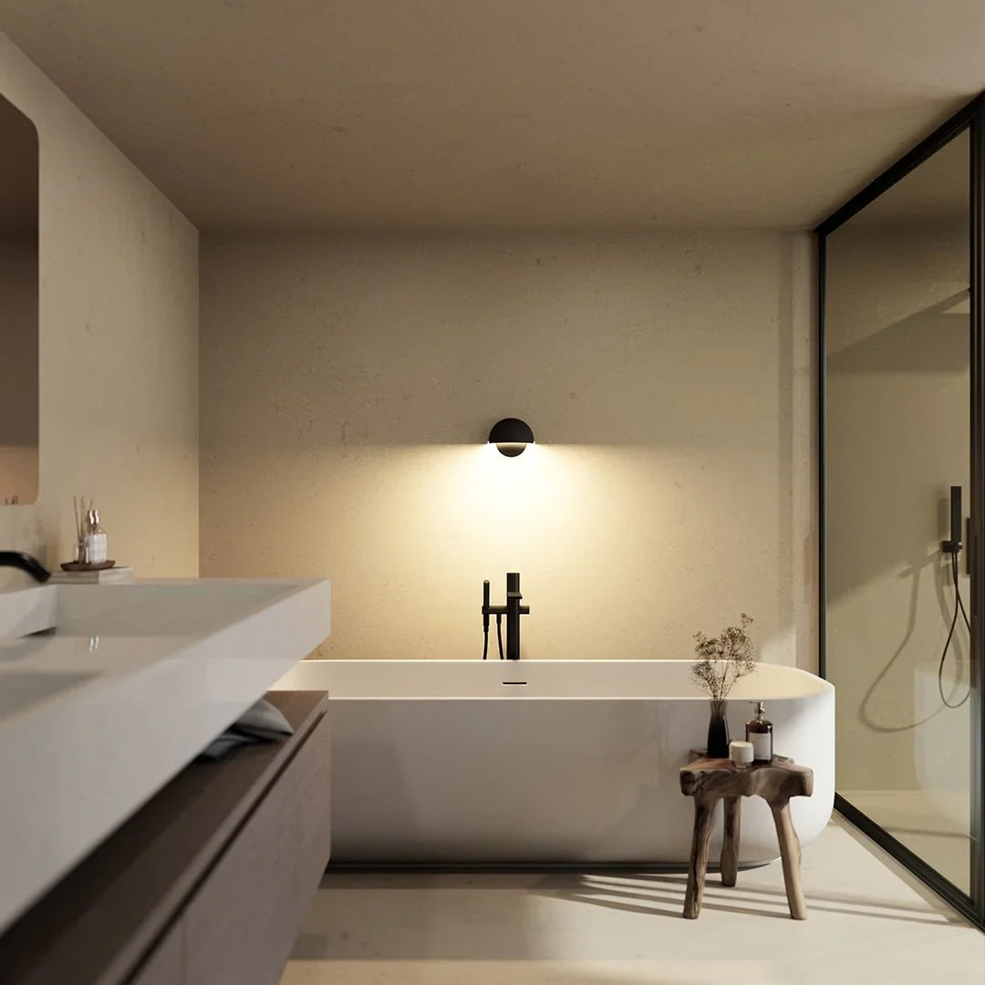 LED Wall Light Round All-Around Design | 17.5cm | Indoor & Outdoor | 15W