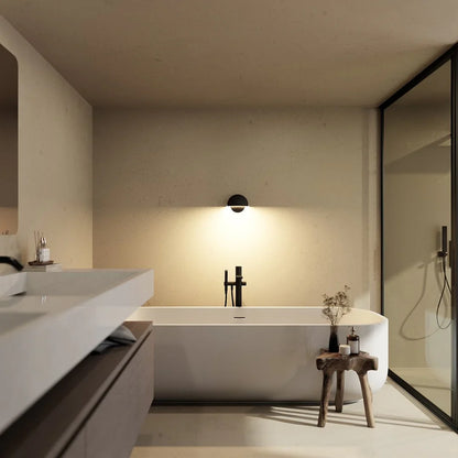 LED Wall Light Round All-Around Design | 17.5cm | Indoor & Outdoor | 15W