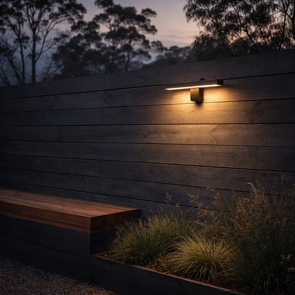 Retro Outdoor Wall Light IP65 Waterproof | 16x50cm | Adjustable LED 240V