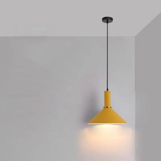 Pastel Rainbow Pendant Light | 12 Inch Diameter | E26 120V Metal Glass