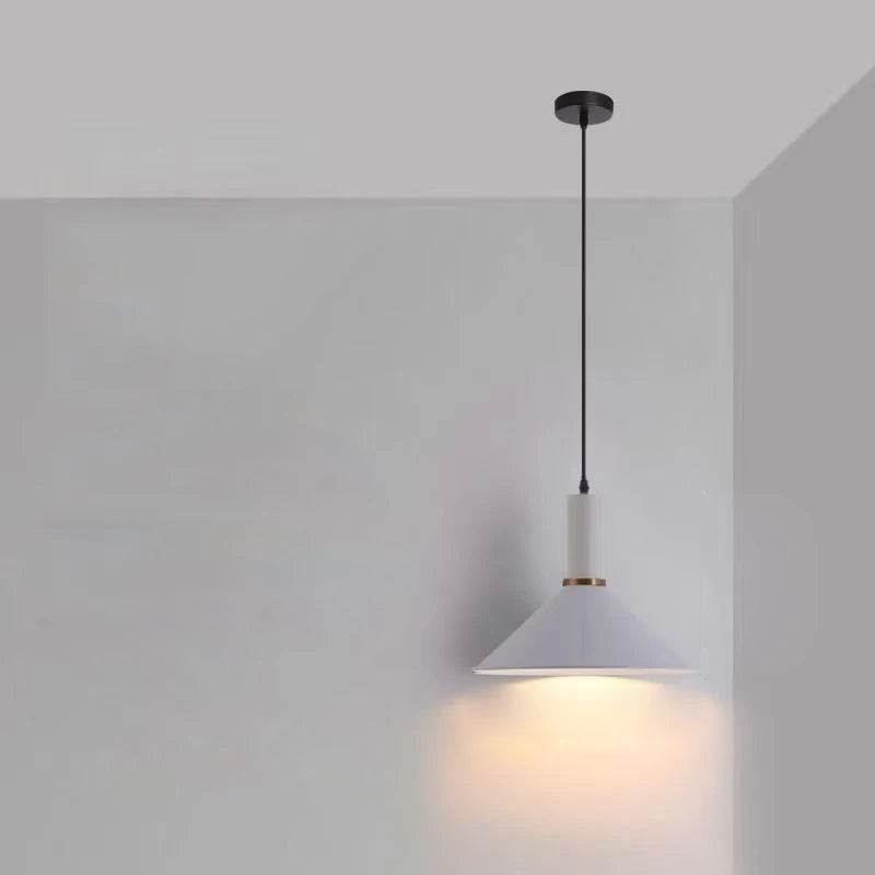 Pastel Rainbow Pendant Light | 12 Inch Diameter | E26 120V Metal Glass