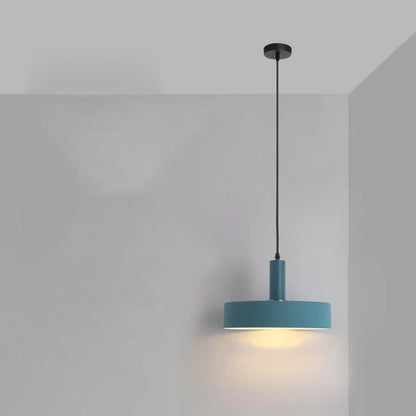 Pastel Rainbow Pendant Light | 12 Inch Diameter | E26 120V Metal Glass