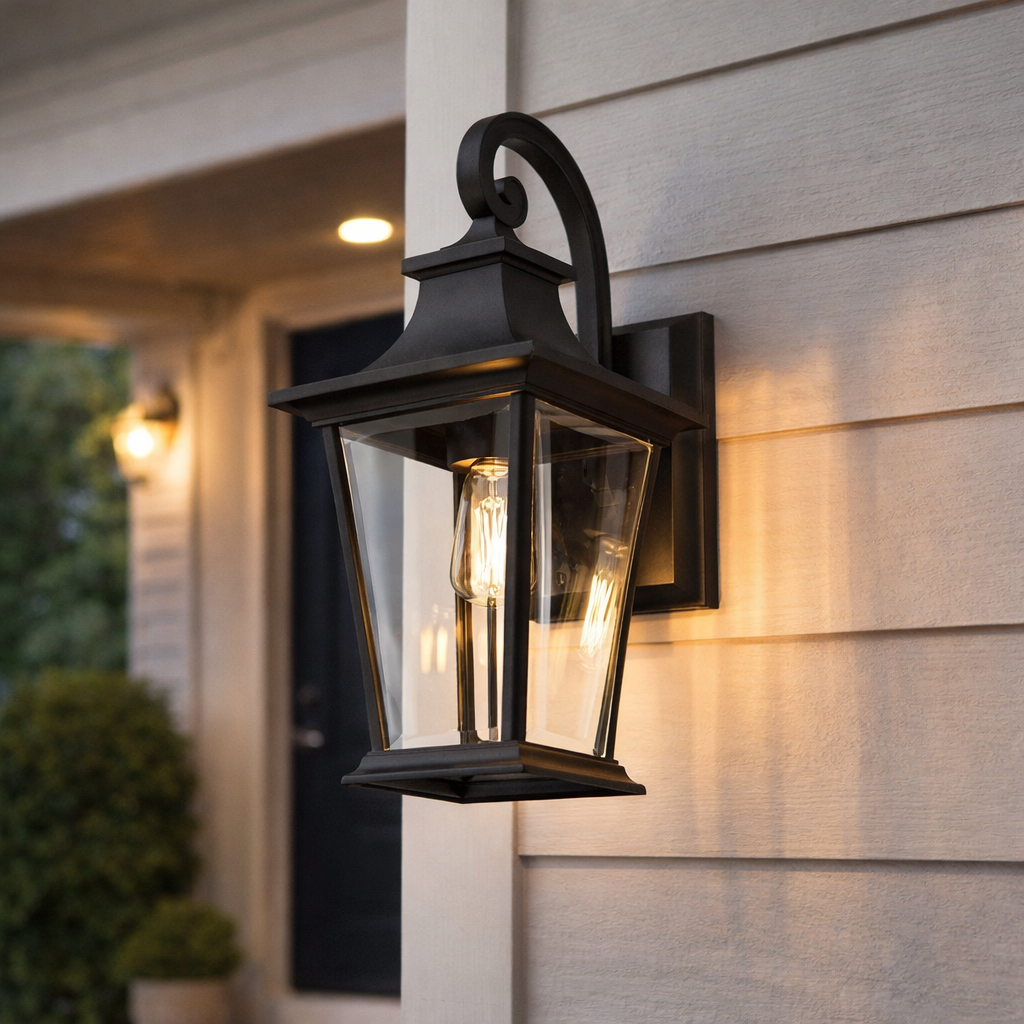 IP44 Provincial Aluminum Outdoor Wall Light | Small Medium Large | E27 230V