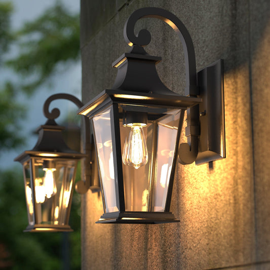 IP44 Provincial Aluminum Outdoor Wall Light | Small Medium Large | E27 230V