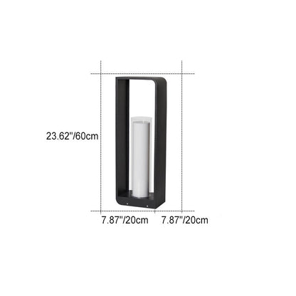 Modern Square Outdoor LED Light | Waterproof Solar LED Light