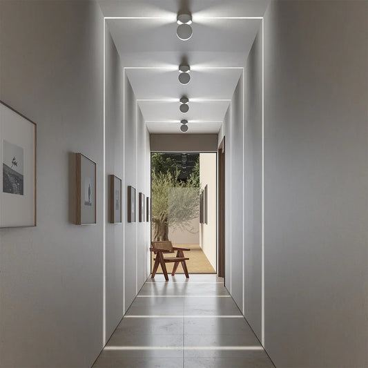 Spectra LED Ceiling Spotlight Matt White Aluminum | 360° Rotatable | 16.3cm