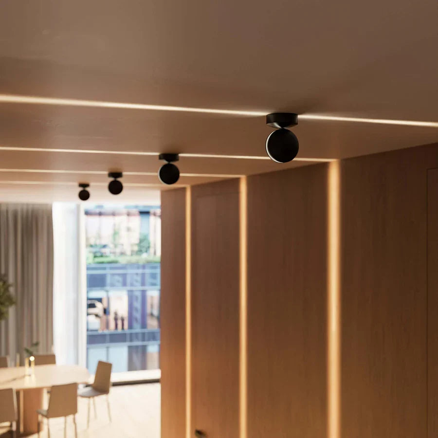 Spectra LED Ceiling Spotlight Matt White Aluminum | 360° Rotatable | 16.3cm