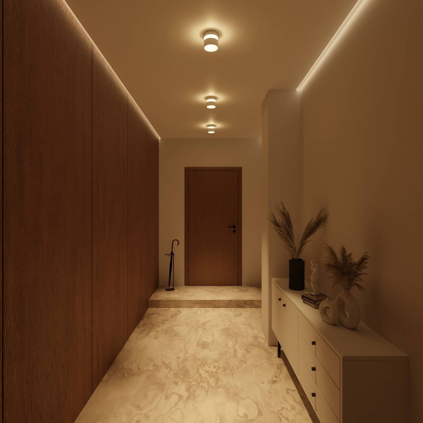 Sava Ceiling Lamp | Modern Flush Mount Ceiling Light