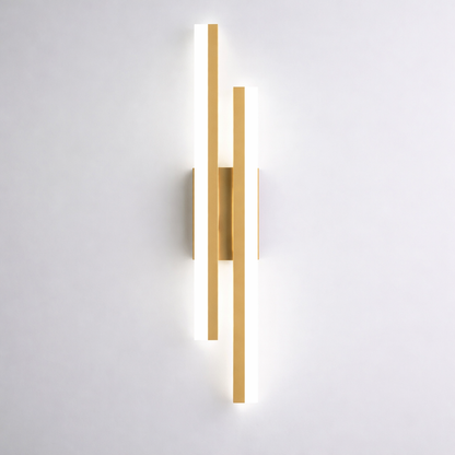 Acrylic LED Wall Sconce Iron Decor | 65cm Height | 20W 1660 Lumens 240V