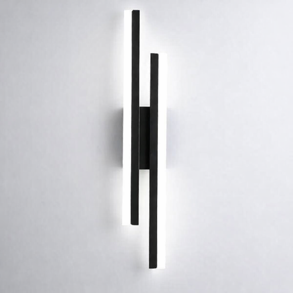 Acrylic LED Wall Sconce Iron Decor | 65cm Height | 20W 1660 Lumens 240V