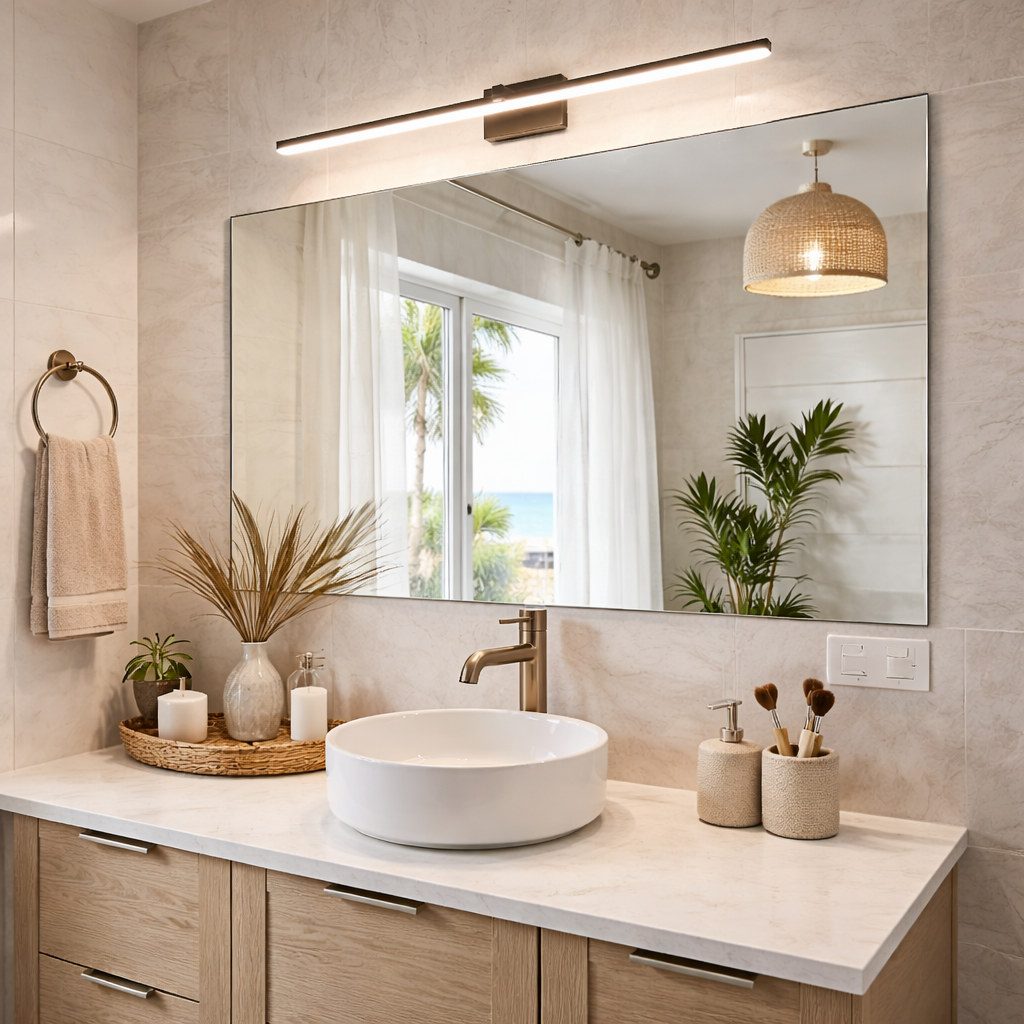 Vanity Light Ultra-Thin LED Bath Bar | 3000K Warm White | 8W 11W 15W | 220-240V
