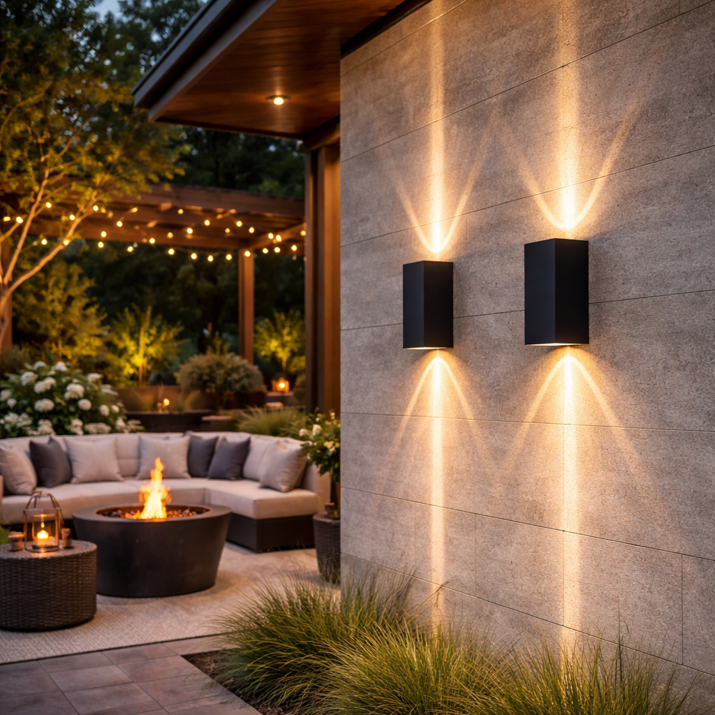 Outdoor Wall Sconce Waterproof LED | 6W 10W 12W | 3 Color 240V Fixture