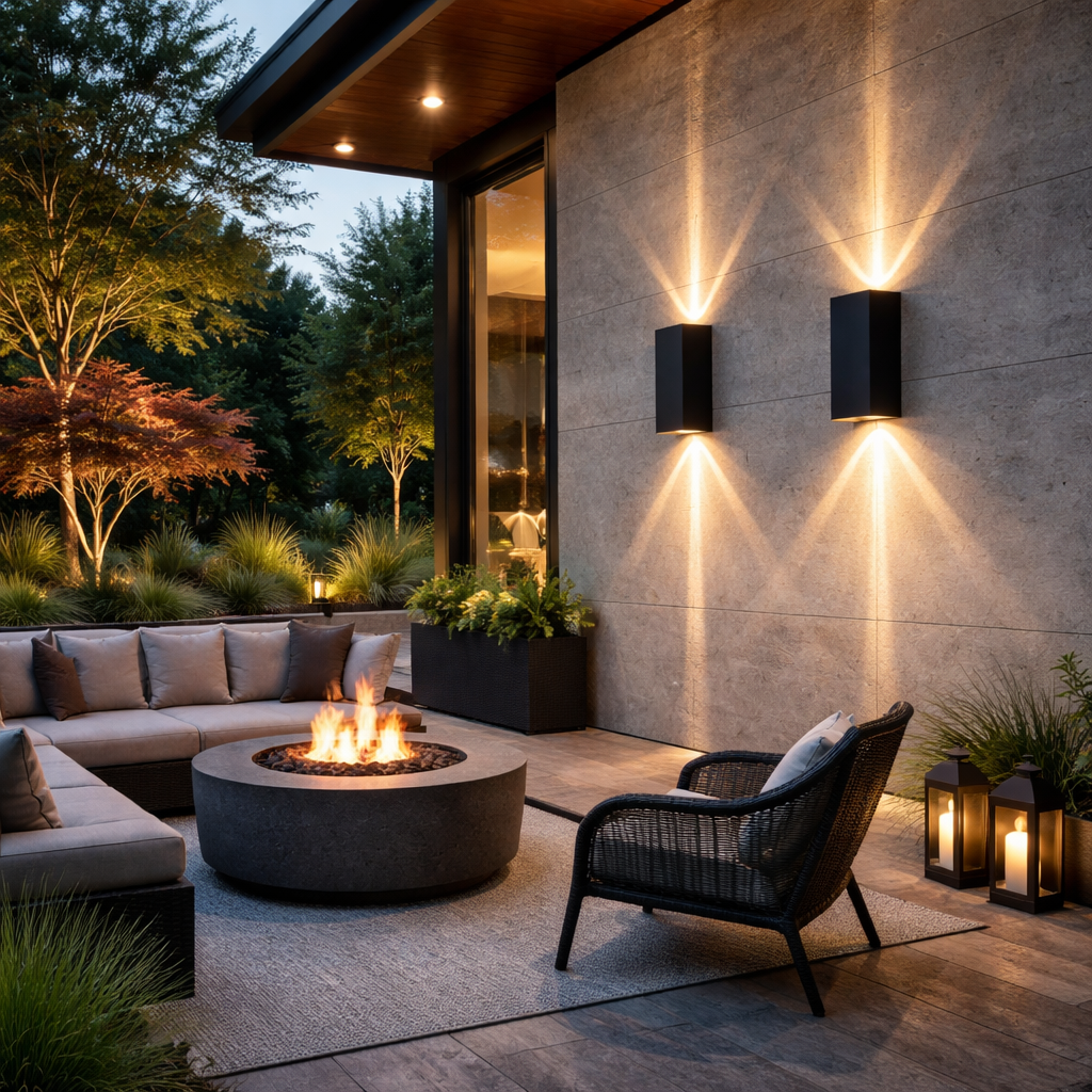 Outdoor Wall Sconce Waterproof LED | 6W 10W 12W | 3 Color 240V Fixture