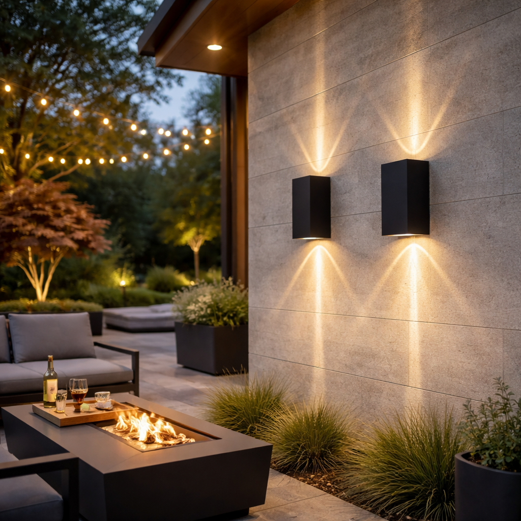 Outdoor Wall Sconce Waterproof LED | 6W 10W 12W | 3 Color 240V Fixture
