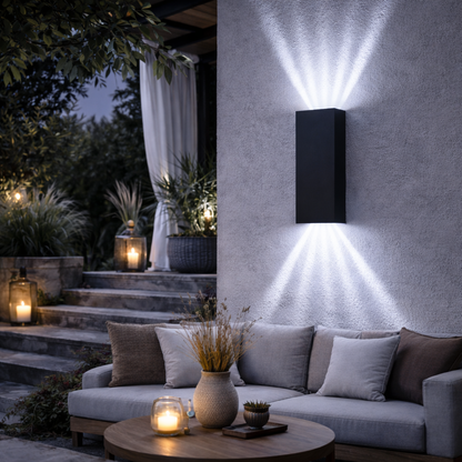 Outdoor Wall Sconce Waterproof LED | 6W 10W 12W | 3 Color 240V Fixture