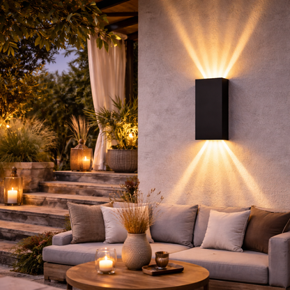 Outdoor Wall Sconce Waterproof LED | 6W 10W 12W | 3 Color 240V Fixture