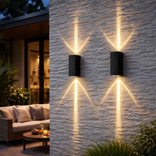 Outdoor Wall Sconce Waterproof LED | 6W 10W 12W | 3 Color 240V Fixture