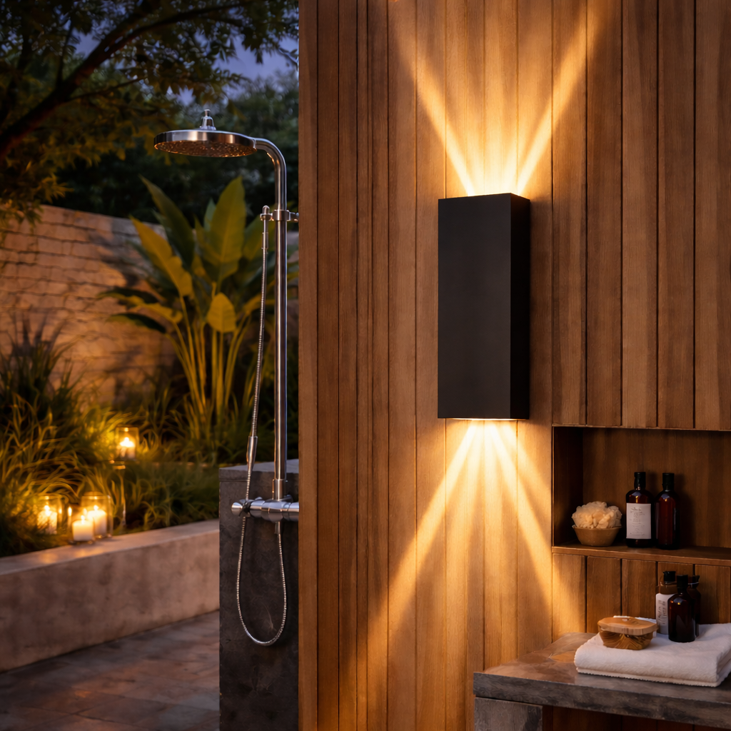 Outdoor Wall Sconce Waterproof LED | 6W 10W 12W | 3 Color 240V Fixture