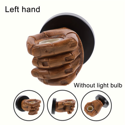 Industrial Hand Wall Lamp | Resin E26 Wall Sconce