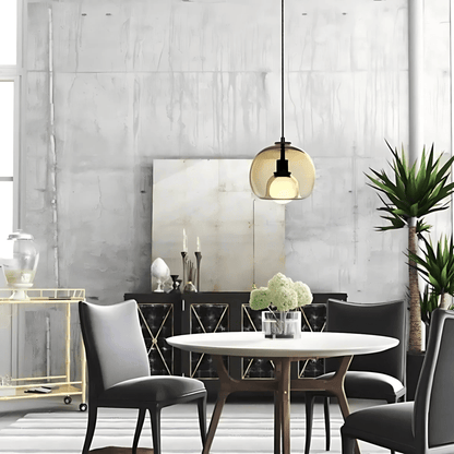Clyde Glass Pendant Light | Modern Handblown Elegance