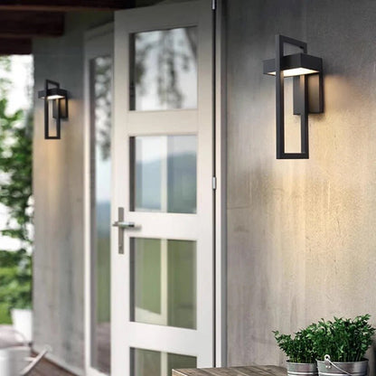 Modern Outdoor Wall Light | Scandinavian Aluminium LED Wall Lamp