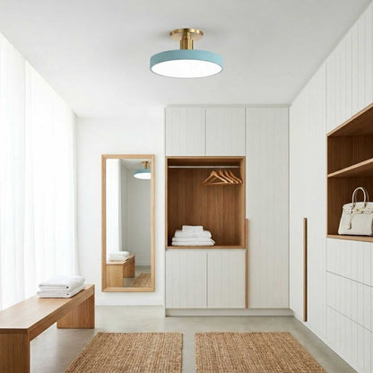 Modern Circular LED Ceiling Flush Mount | 12 to 24 Inch | 48W 7680 Lumens
