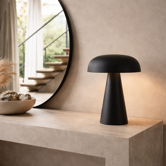 Optimized Title Modern Minimalist Table Lamp Cordless | 3.3 x 8.3 Inch | 1800mAh LED 5V