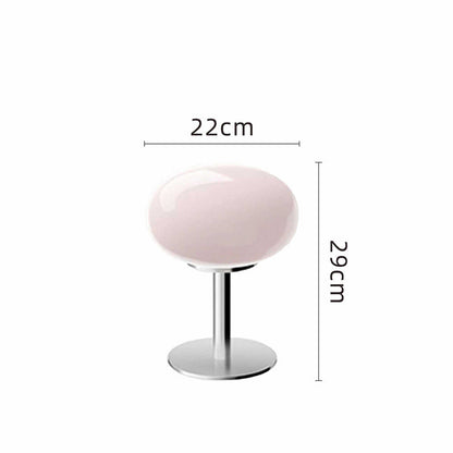 Italian Designer Glass Table Lamp | Modern Retro Accent Light